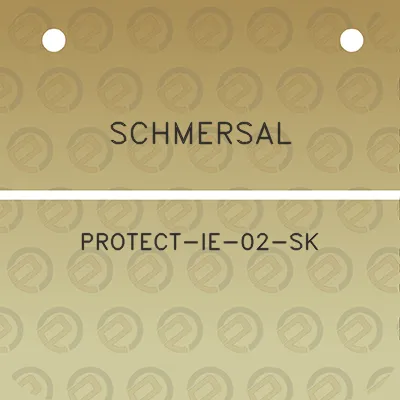 schmersal-protect-ie-02-sk