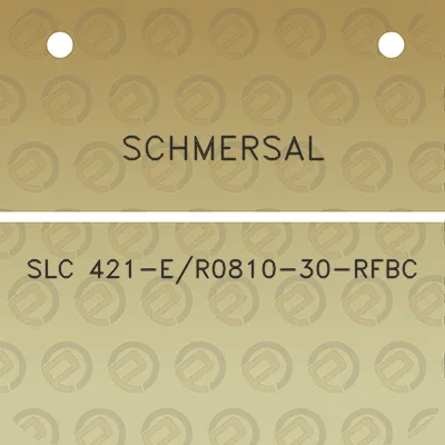 schmersal-slc-421-er0810-30-rfbc