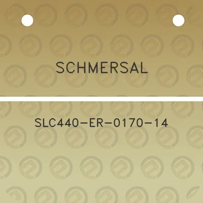 schmersal-slc440-er-0170-14