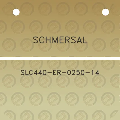 schmersal-slc440-er-0250-14