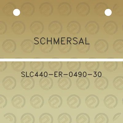 schmersal-slc440-er-0490-30