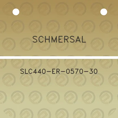 schmersal-slc440-er-0570-30