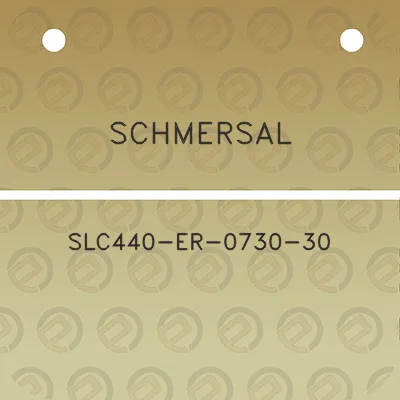 schmersal-slc440-er-0730-30