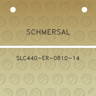 schmersal-slc440-er-0810-14