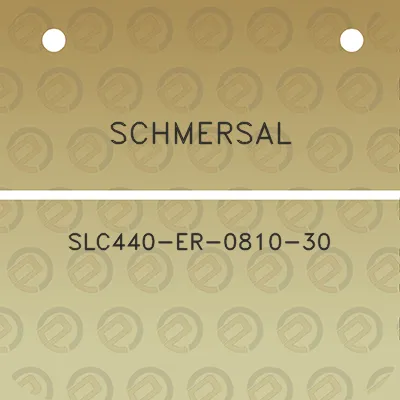 schmersal-slc440-er-0810-30