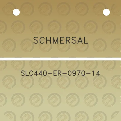 schmersal-slc440-er-0970-14