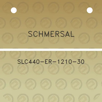 schmersal-slc440-er-1210-30