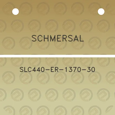 schmersal-slc440-er-1370-30