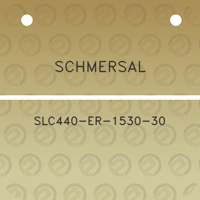 schmersal-slc440-er-1530-30