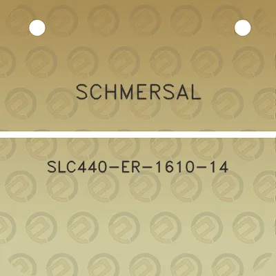 schmersal-slc440-er-1610-14