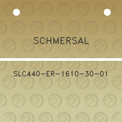 schmersal-slc440-er-1610-30-01