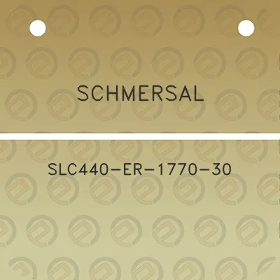 schmersal-slc440-er-1770-30