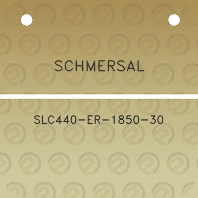 schmersal-slc440-er-1850-30