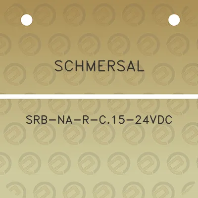 schmersal-srb-na-r-c15-24vdc