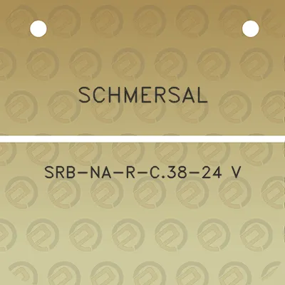 schmersal-srb-na-r-c38-24-v