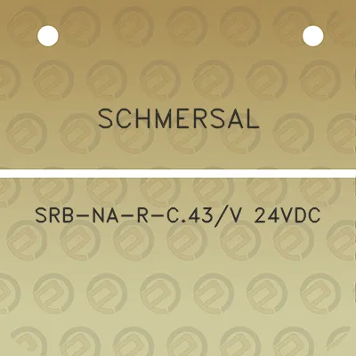 schmersal-srb-na-r-c43v-24vdc