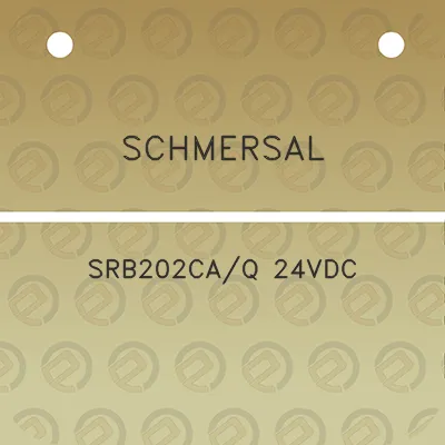 schmersal-srb202caq-24vdc