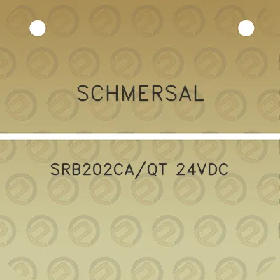 schmersal-srb202caqt-24vdc