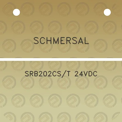 schmersal-srb202cst-24vdc