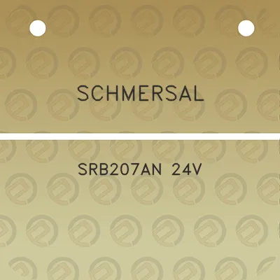 schmersal-srb207an-24v