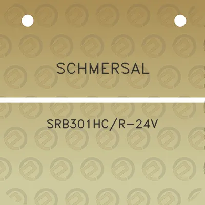 schmersal-srb301hcr-24v