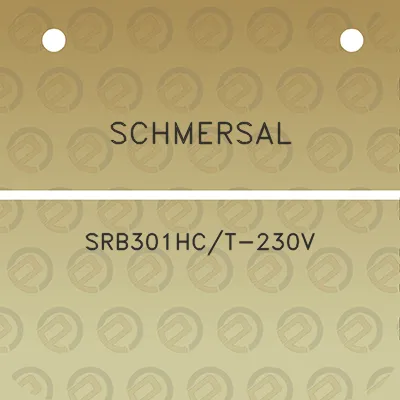 schmersal-srb301hct-230v