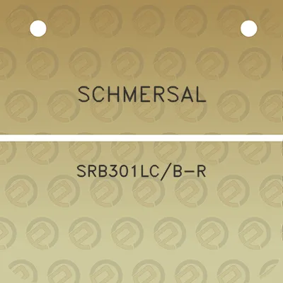 schmersal-srb301lcb-r