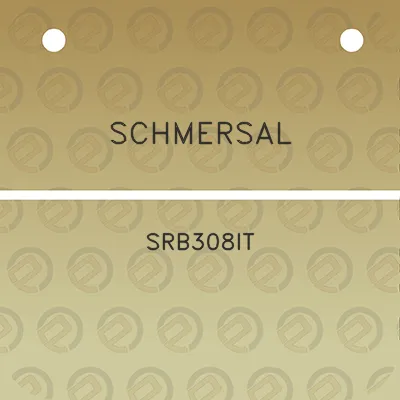 schmersal-srb308it