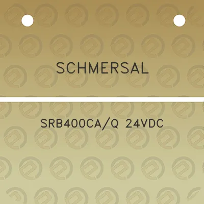 schmersal-srb400caq-24vdc