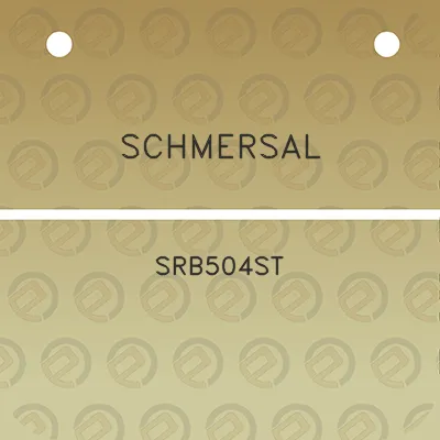 schmersal-srb504st