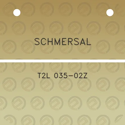 schmersal-t2l-035-02z