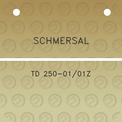 schmersal-td-250-0101z