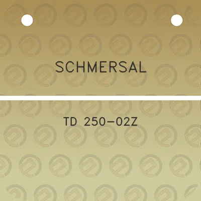 schmersal-td-250-02z