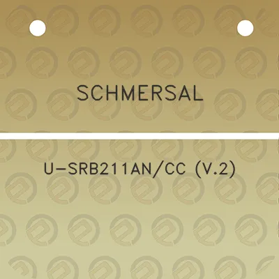 schmersal-u-srb211ancc-v2