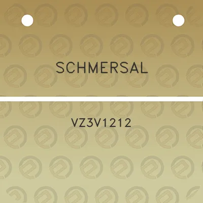 schmersal-vz3v1212