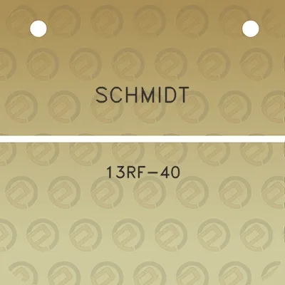 schmidt-13rf-40