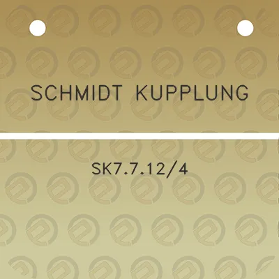 schmidt-kupplung-sk77124