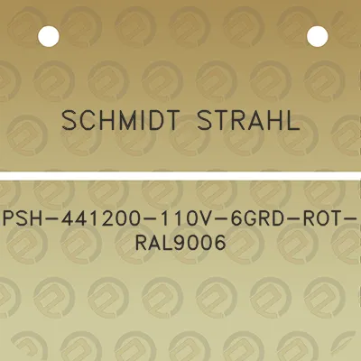 schmidt-strahl-psh-441200-110v-6grd-rot-ral9006