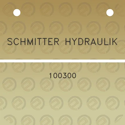 schmitter-hydraulik-100300