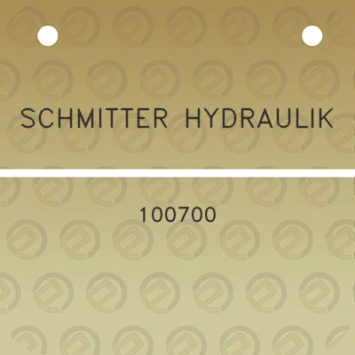 schmitter-hydraulik-100700