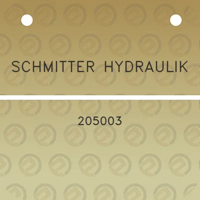 schmitter-hydraulik-205003