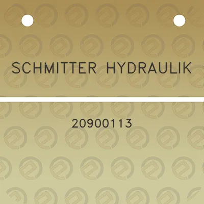 schmitter-hydraulik-20900113