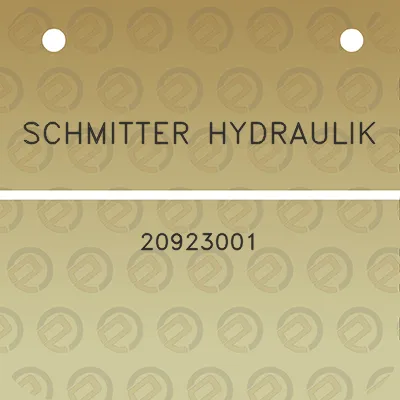 schmitter-hydraulik-20923001