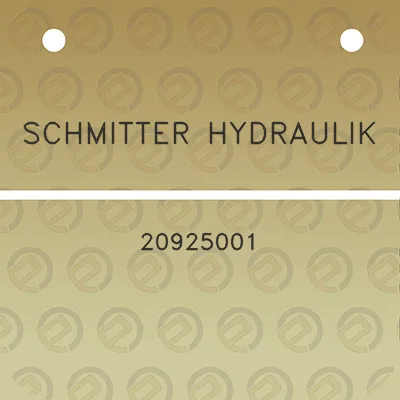 schmitter-hydraulik-20925001