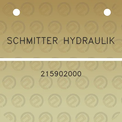 schmitter-hydraulik-215902000