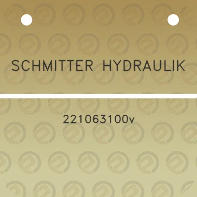 schmitter-hydraulik-221063100v