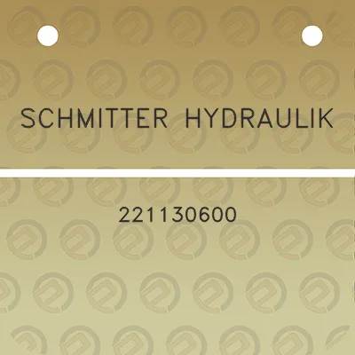 schmitter-hydraulik-221130600