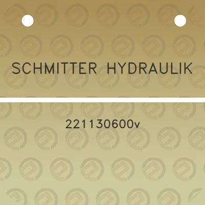 schmitter-hydraulik-221130600v