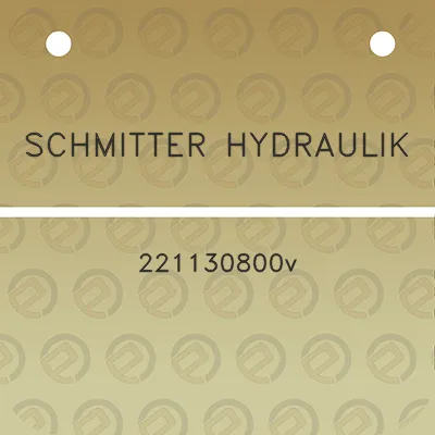 schmitter-hydraulik-221130800v