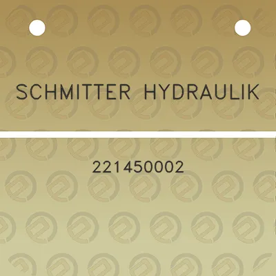 schmitter-hydraulik-221450002